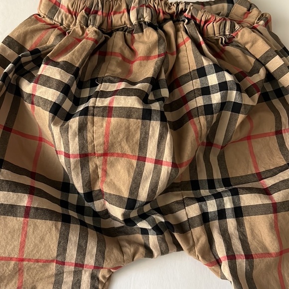 Burberry Check Print Overalls Pants Jumpsuit 9m - Picture 5 of 11